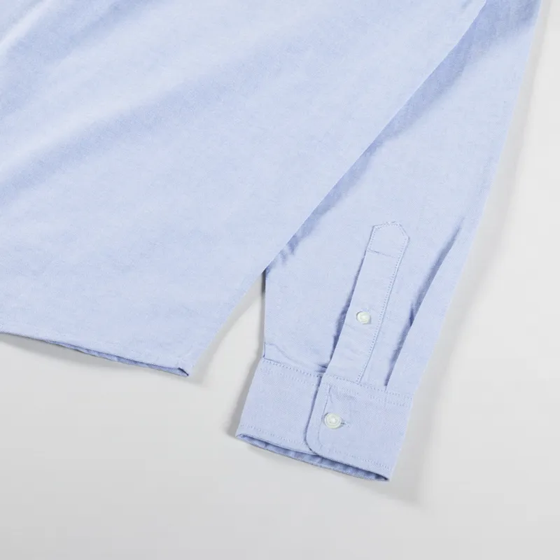 Carhartt WIP Long Sleeve C Logo Shirt Bleach White-7