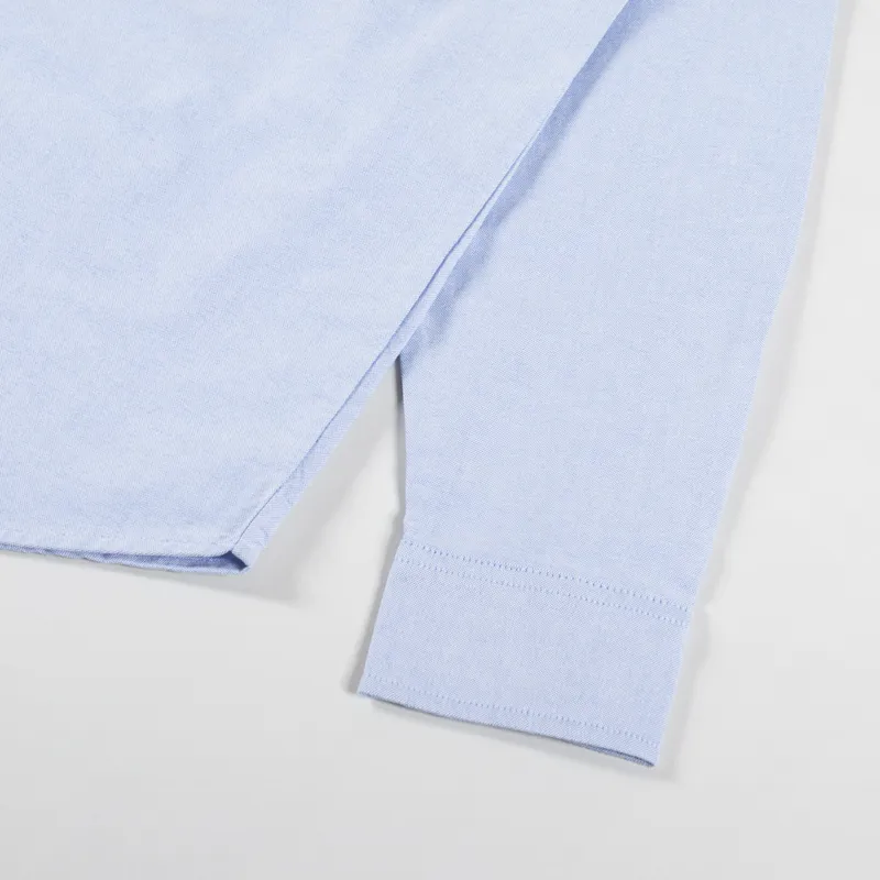 Carhartt WIP Long Sleeve C Logo Shirt Bleach White-6