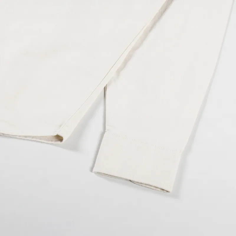 Carhartt WIP Long Sleeve C Logo Shirt Cornsilk White-6