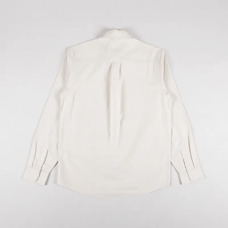 Carhartt WIP Long Sleeve C Logo Shirt Cornsilk White-1