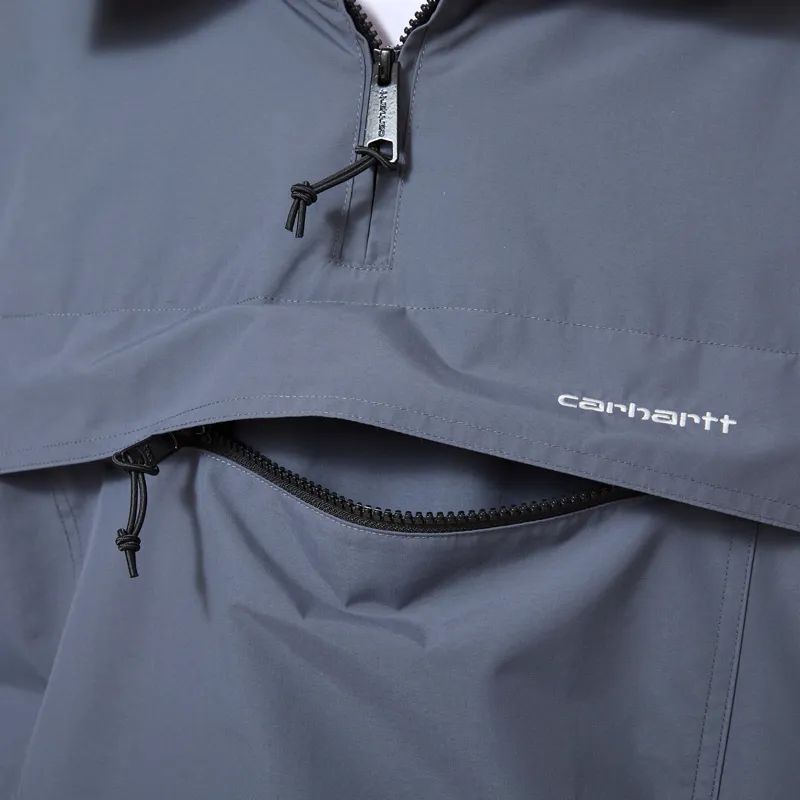 Carhartt WIP Windbreaker Pullover Styx White-4
