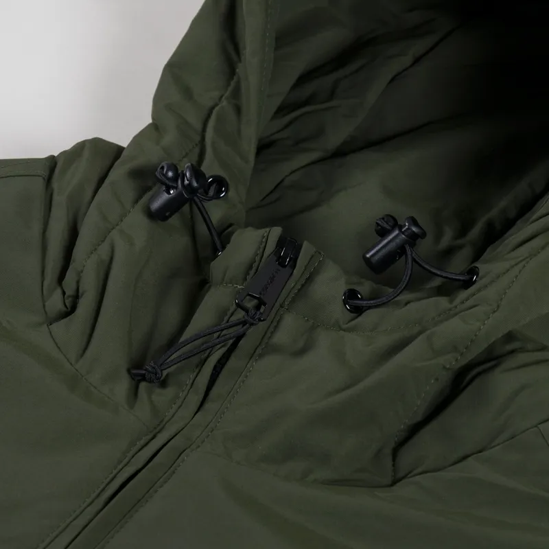 Carhartt WIP Windbreaker Pullover Office Green White-4