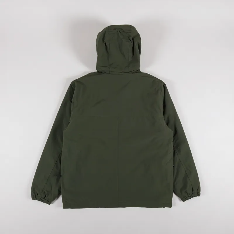 Carhartt WIP Windbreaker Pullover Office Green White-1