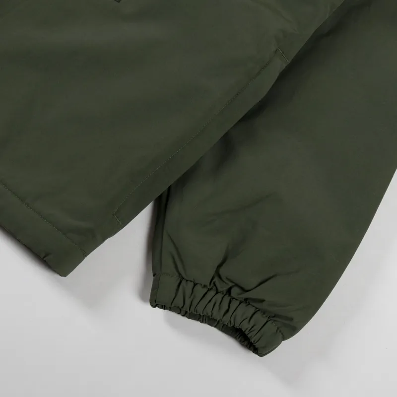 Carhartt WIP Windbreaker Pullover Office Green White-7