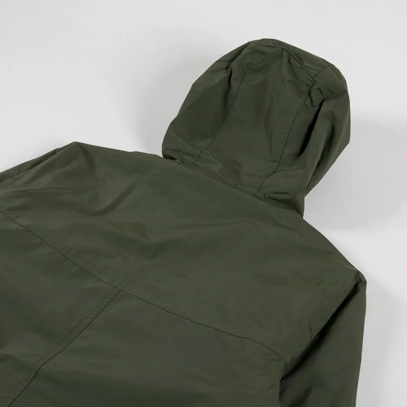 Carhartt WIP Windbreaker Pullover Office Green White-3