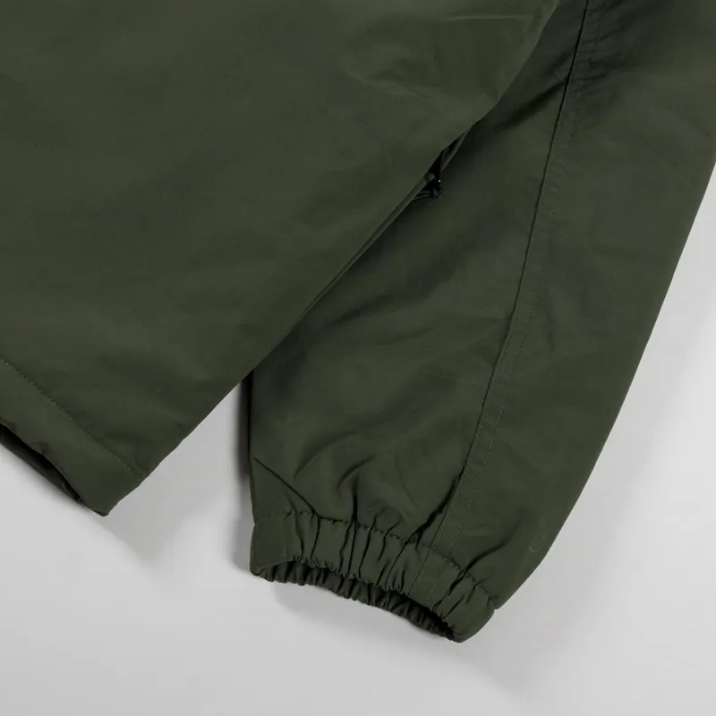 Carhartt WIP Windbreaker Pullover Office Green White-8
