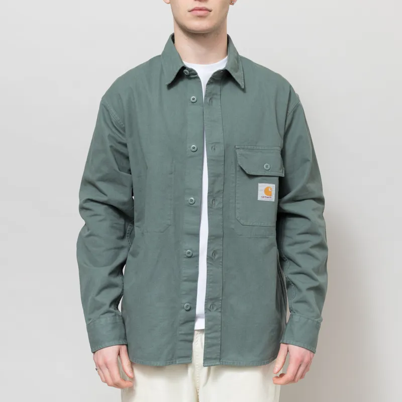 Carhartt WIP Reno Shirt Jac Velvet Green