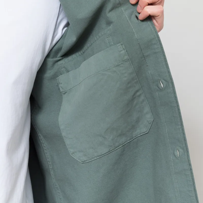 Carhartt WIP Reno Shirt Jac Velvet Green-5