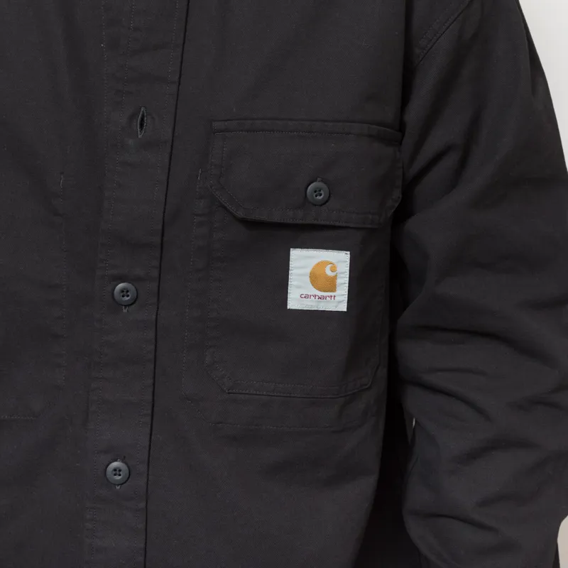 Carhartt WIP Reno Shirt Jac Black-5