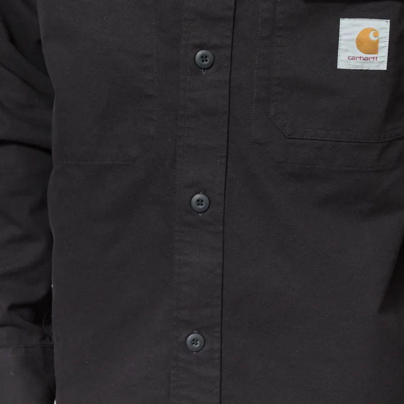 Carhartt WIP Reno Shirt Jac Black-4