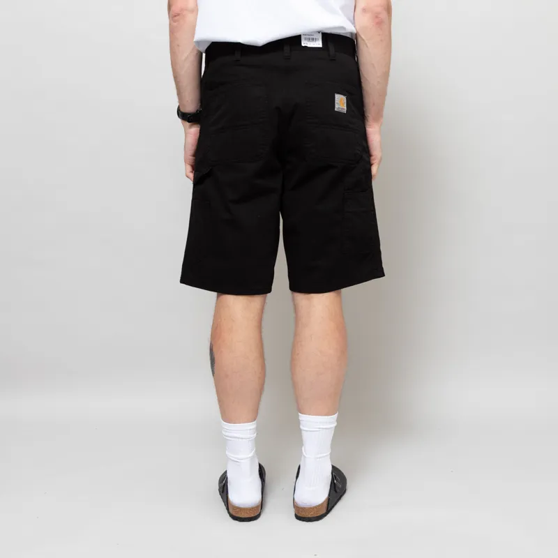 Carhartt WIP Single Knee Shorts Black-3
