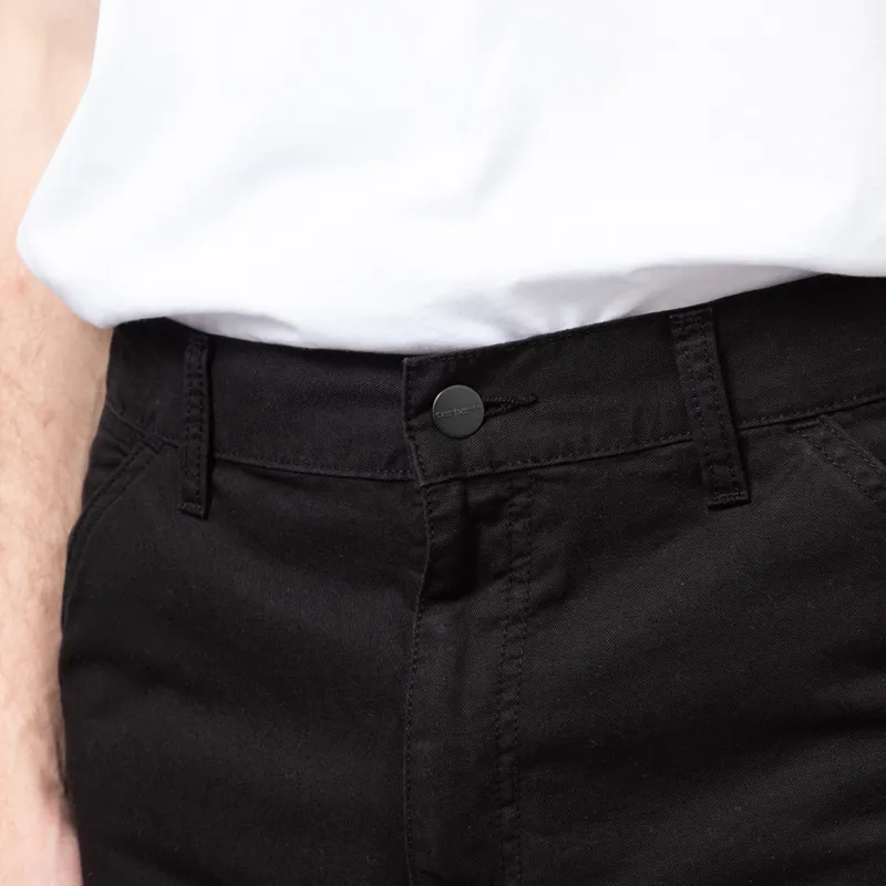 Carhartt WIP Single Knee Shorts Black-5