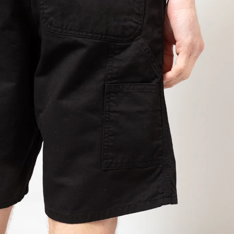 Carhartt WIP Single Knee Shorts Black-9