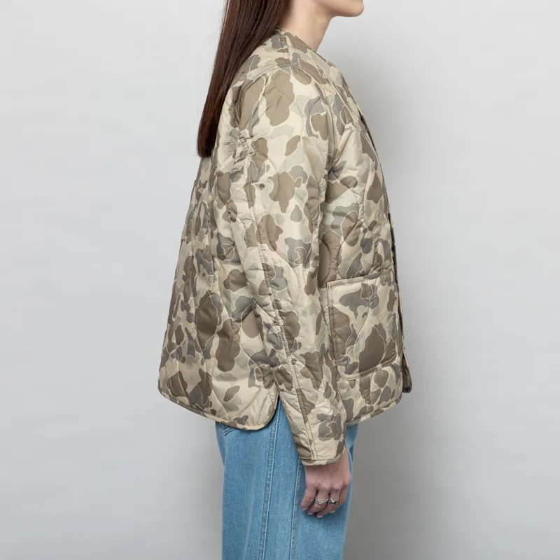 Carhartt WIP Womens Skyler Liner Camo Duck Desert-4