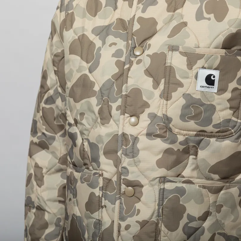 Carhartt WIP Womens Skyler Liner Camo Duck Desert-7