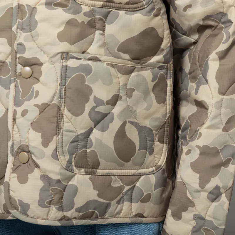 Carhartt WIP Womens Skyler Liner Camo Duck Desert-9