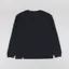 Edwin Waffle Dizzy Long Sleeve T Shirt Black
