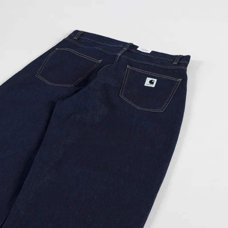 Carhartt WIP Womens Brandon Pant Blue Rinsed-7