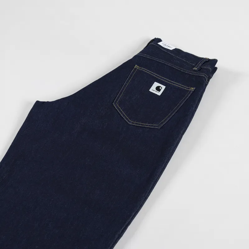 Carhartt WIP Womens Brandon Pant Blue Rinsed-9