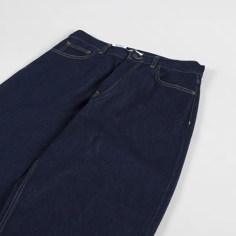 Carhartt WIP Womens Brandon Pant Blue Rinsed-8