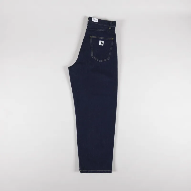 Carhartt WIP Womens Brandon Pant Blue Rinsed-6