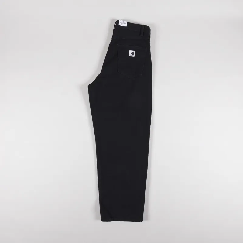 Carhartt WIP Womens Brandon Pant Black Rinsed-6