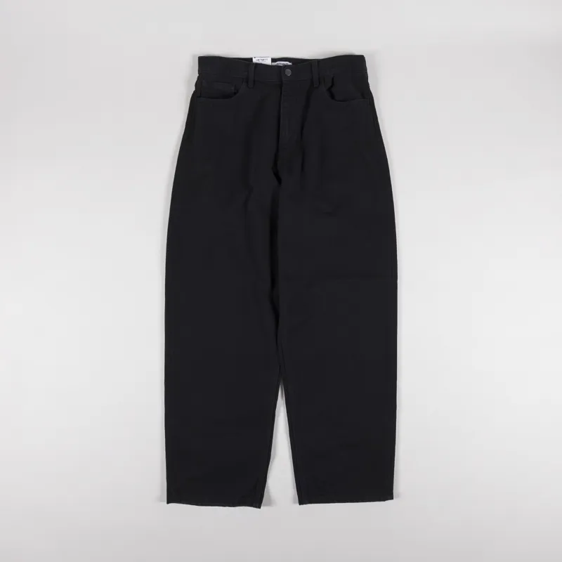 Carhartt WIP Womens Brandon Pant Black Rinsed-5