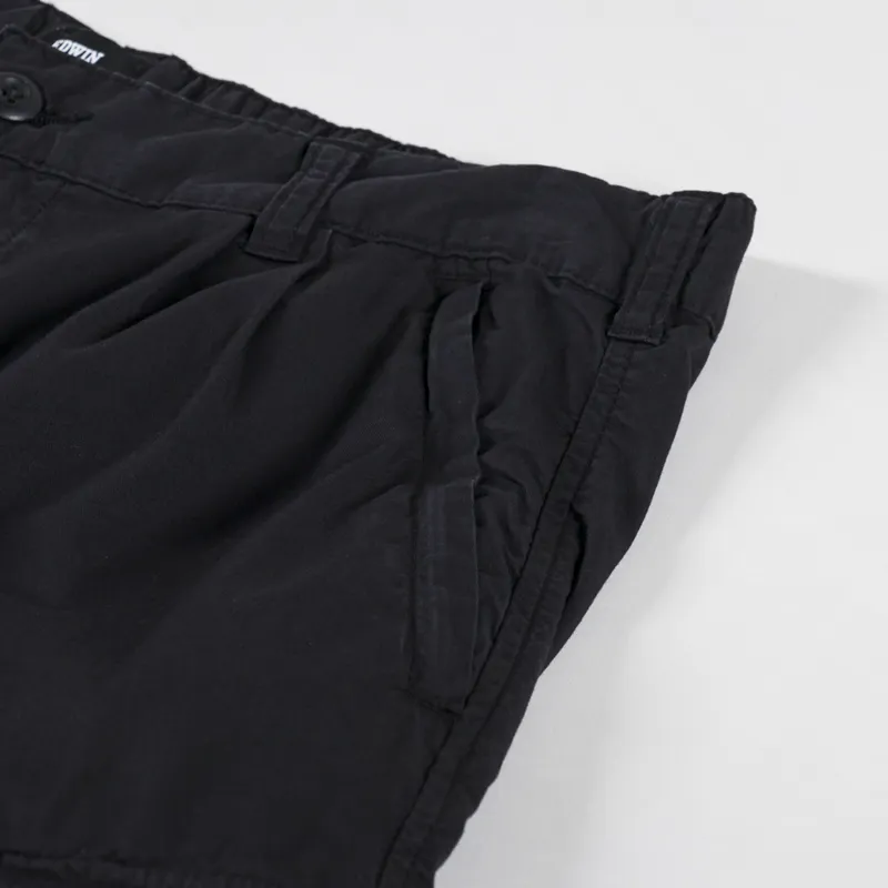 Edwin Ringe Cargo Short Black-5