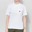 Carhartt WIP Womens Pocket Heart T Shirt White Red