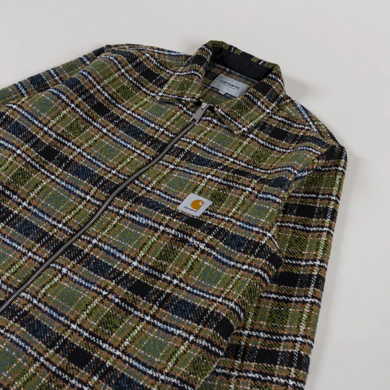 Carhartt WIP Stroy Shirt Jac Check Black-3
