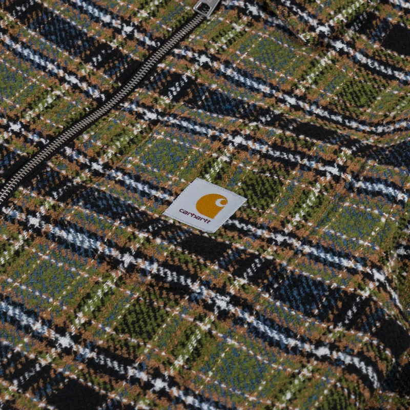 Carhartt WIP Stroy Shirt Jac Check Black-7