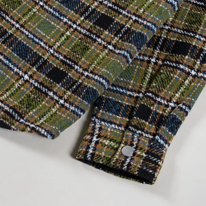 Carhartt WIP Stroy Shirt Jac Check Black-10