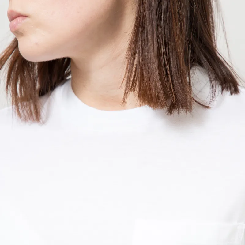 Carhartt WIP Womens Pocket T Shirt White-5