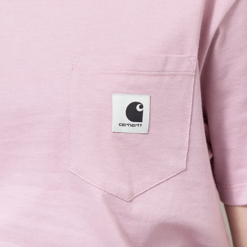 Carhartt WIP Womens Pocket T Shirt Hortensia-5