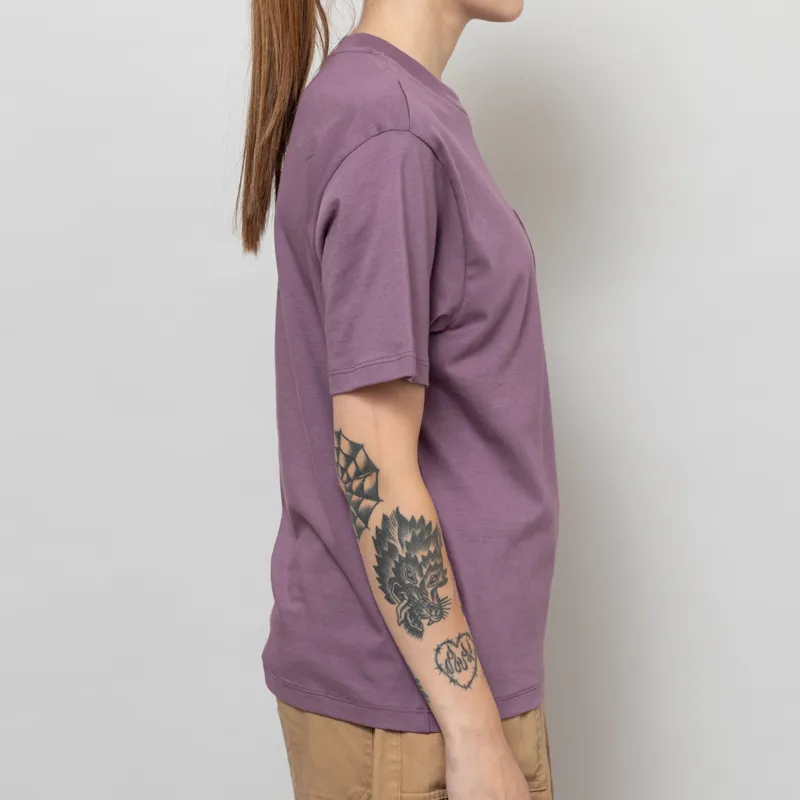 Carhartt WIP Womens Pocket T Shirt Phlox-4