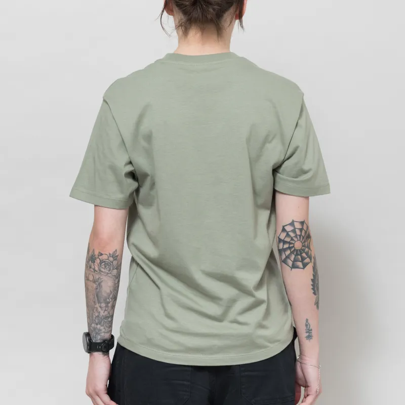 Carhartt WIP Womens Pocket T Shirt Shady Green-2