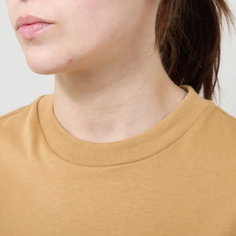 Carhartt WIP Womens Pocket T Shirt WIP Dusty H-3