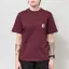 Carhartt WIP Womens Pocket T Shirt Amarone