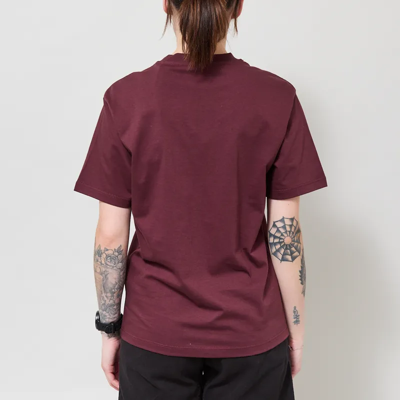 Carhartt WIP Womens Pocket T Shirt Amarone-2