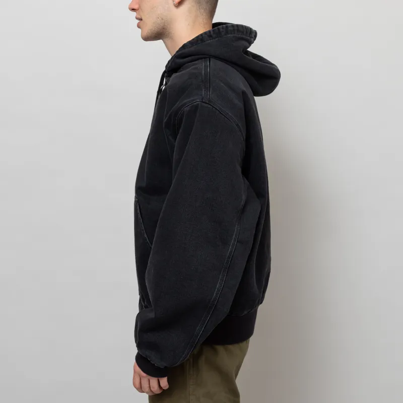 Carhartt WIP OG Active Jacket Black Stonewashed-2