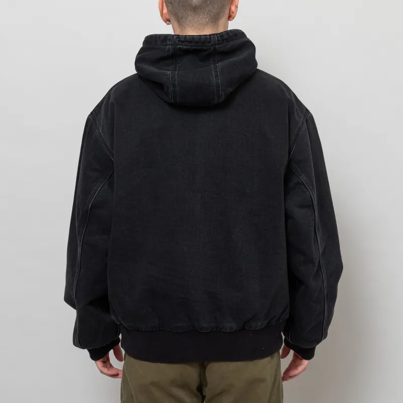 Carhartt WIP OG Active Jacket Black Stonewashed-3