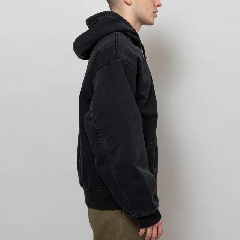 Carhartt WIP OG Active Jacket Black Stonewashed-4