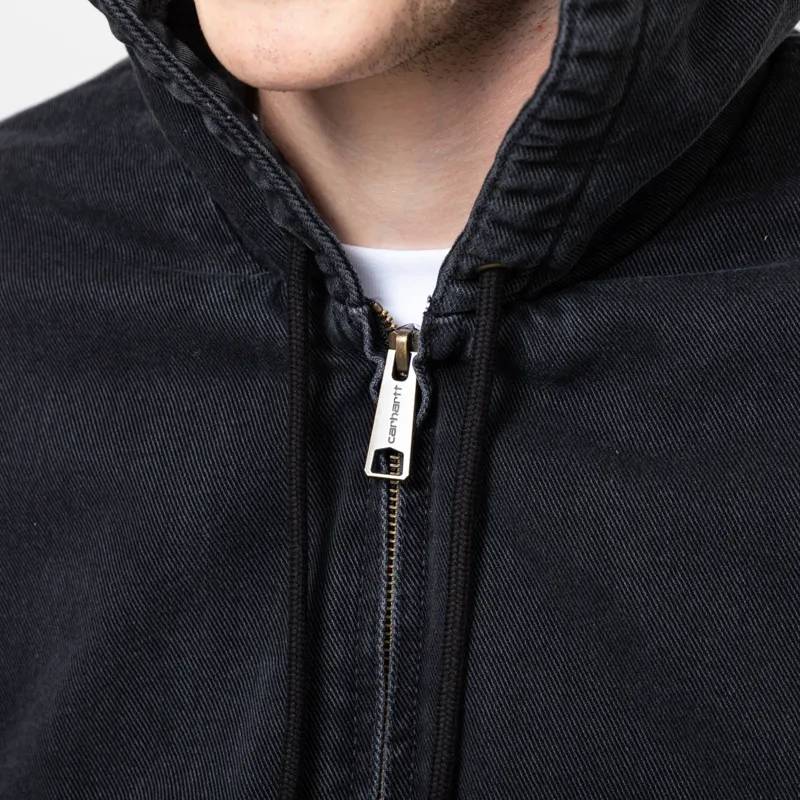 Carhartt WIP OG Active Jacket Black Stonewashed-6