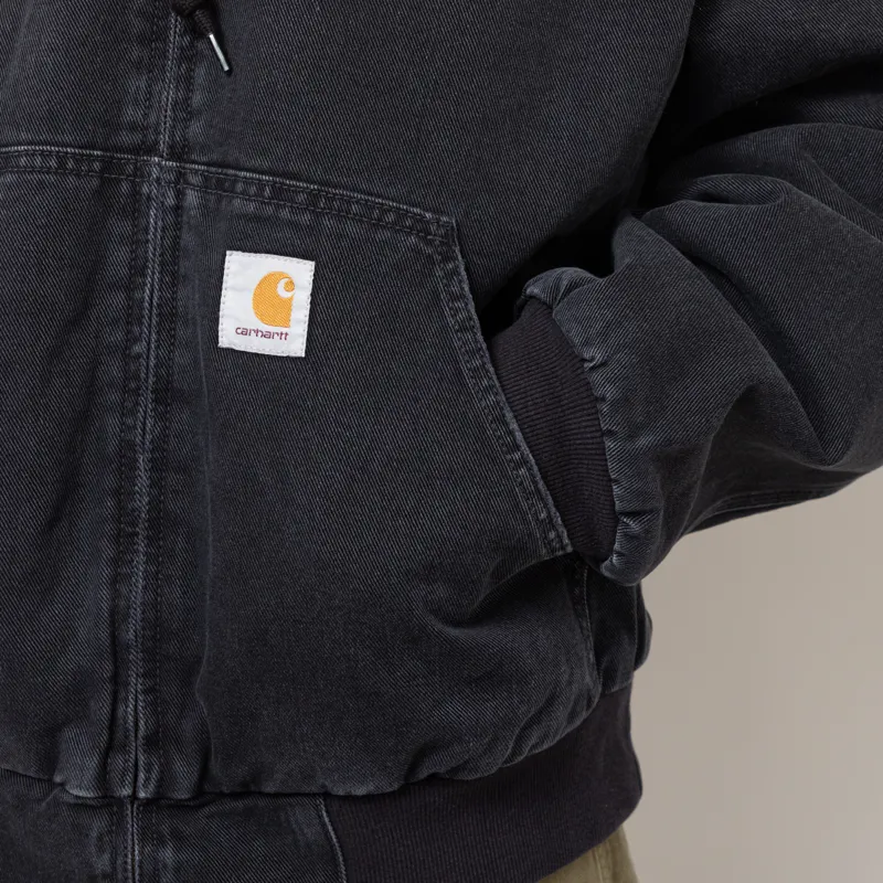 Carhartt WIP OG Active Jacket Black Stonewashed-9