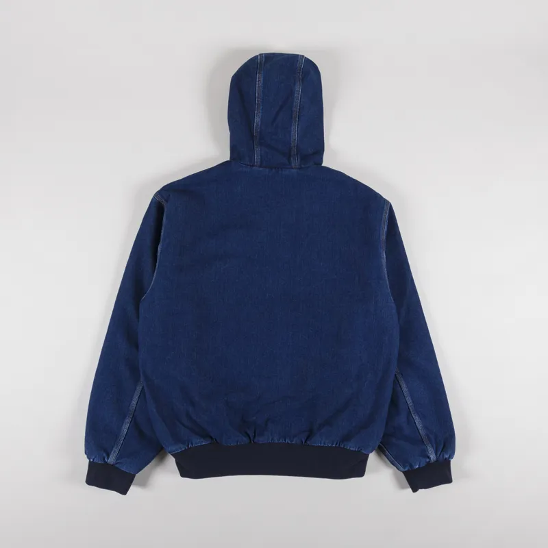 Carhartt WIP OG Active Jacket Blue Stonewashed-1