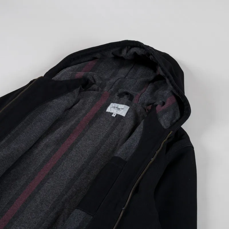 Carhartt WIP OG Active Jacket Black One Wash-8