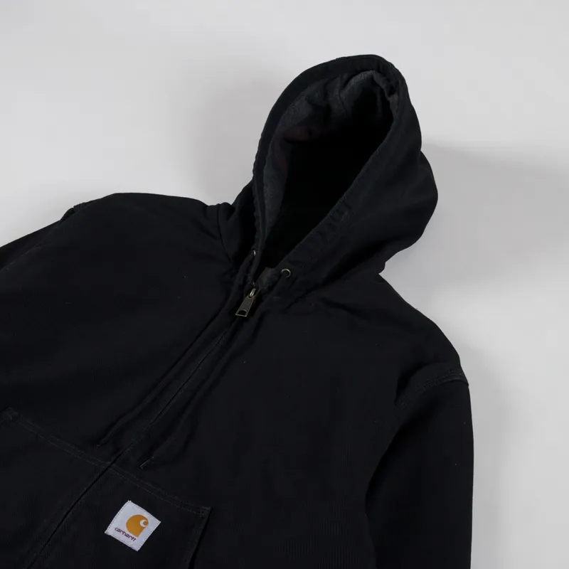 Carhartt WIP OG Active Jacket Black One Wash-4