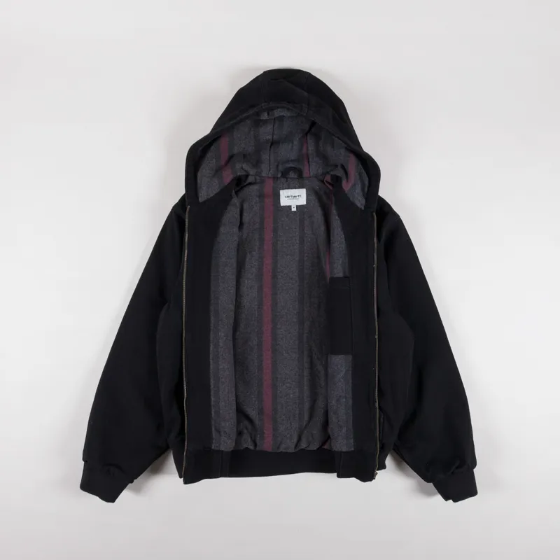 Carhartt WIP OG Active Jacket Black One Wash-1