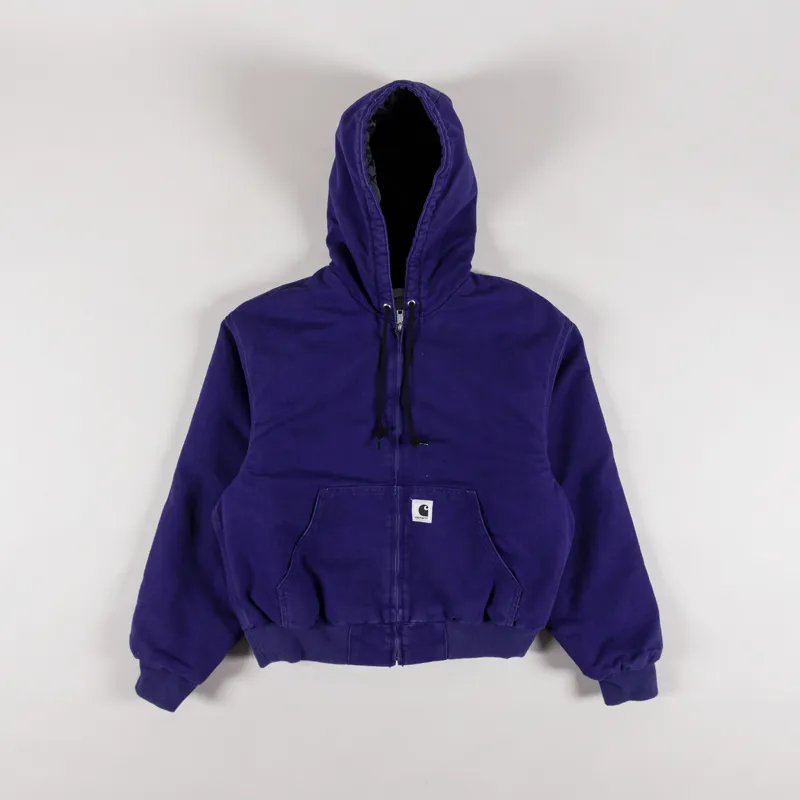 Women's carhartt hooded jacket hotsell