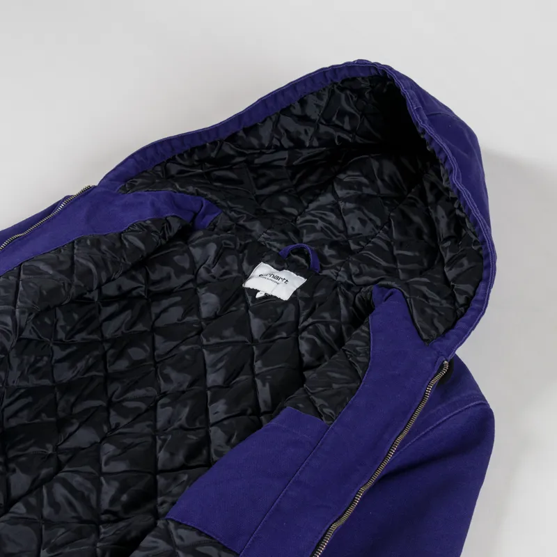 Carhartt WIP Womens OG Active Jacket Aura Rinsed-4